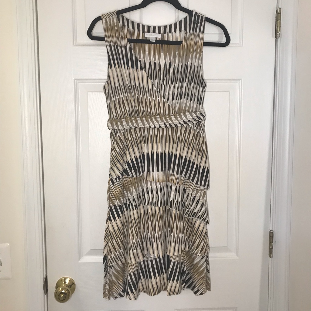 New York And Company Ruffle Dress